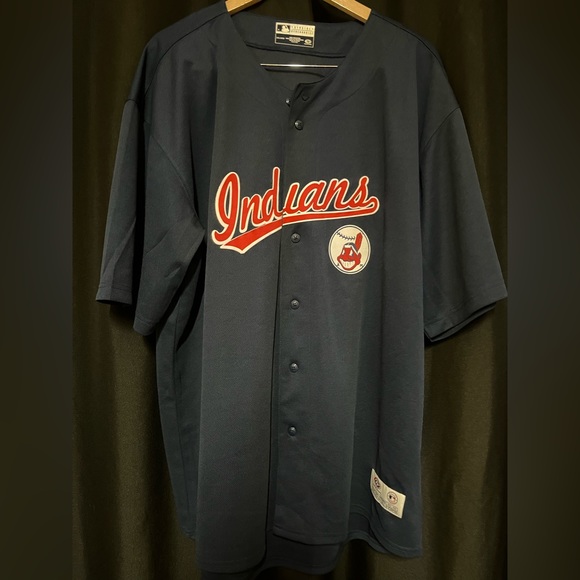 Other - Men’s Navy Blue Baseball Cleveland Indians Jersey